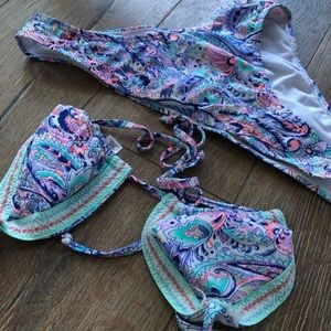 Brand new Paisley Bikini - size 10/12